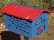 Photograph of a letterbox